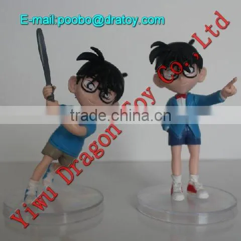 Miniature anime action figures