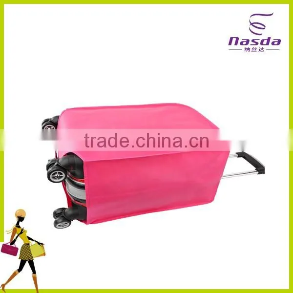 luggage cover with custom logo,high quality suitcase cover packaging bags,super fashion non-woven fabric luggage cover