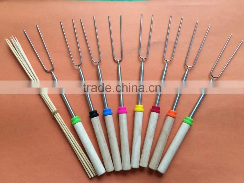 New Marshmallow Telescopic Roasting Sticks