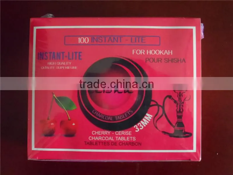 Instant lite flavor shisha charcoal 33mm