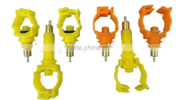 Wholesale Automatic PP&Stainless Steel Rabbit nipple drinker Waterer for Poultry Drinking
