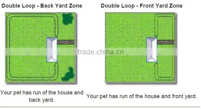 Visson VS-023 smart dog In-ground pet fencing system remote control dog training collar