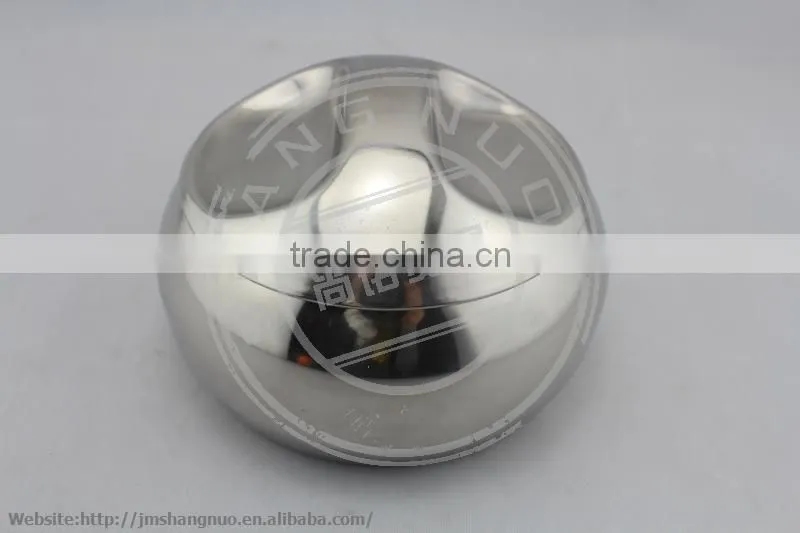 packaged stainless steel sugar storage bowl with spoon