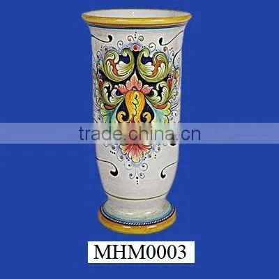 Natural deer design pocerlain vase