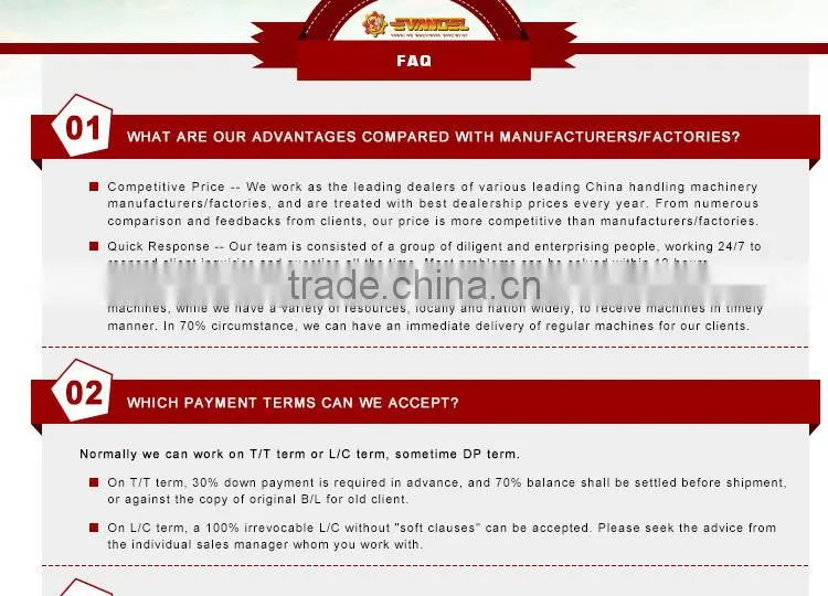 Forklift Pneumatic Tyres for YTO 3 Tons Diesel Forklift Truck CPCD30