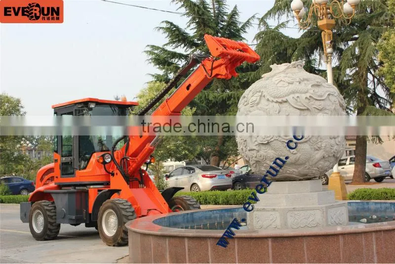 CE Certificated ER1500 1.5 Ton Telescopic Loader with Telescopic Arm Made in China