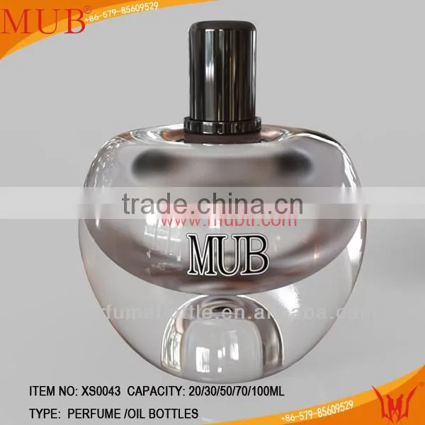 2014 Unique Design Crystal Glass Perfume Bottle Wholesale