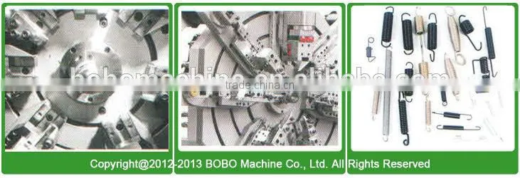 12 axis spring coiling machine