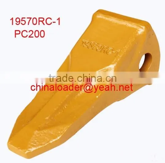 19570RC-1 PC200 Bucket teeth PC200 Bucket teeth 19570RC-1 Bucket teeth