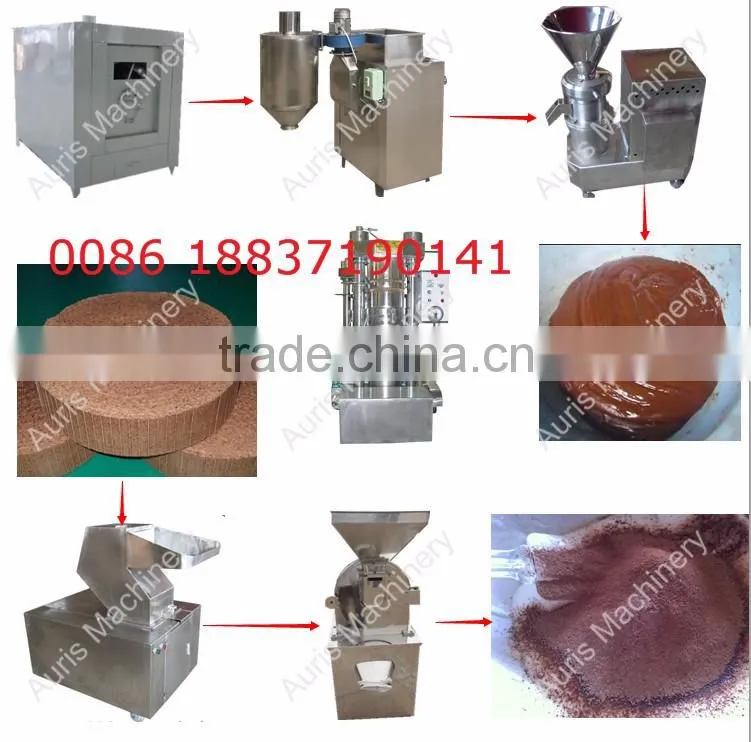 cocoa bean winnowing machine