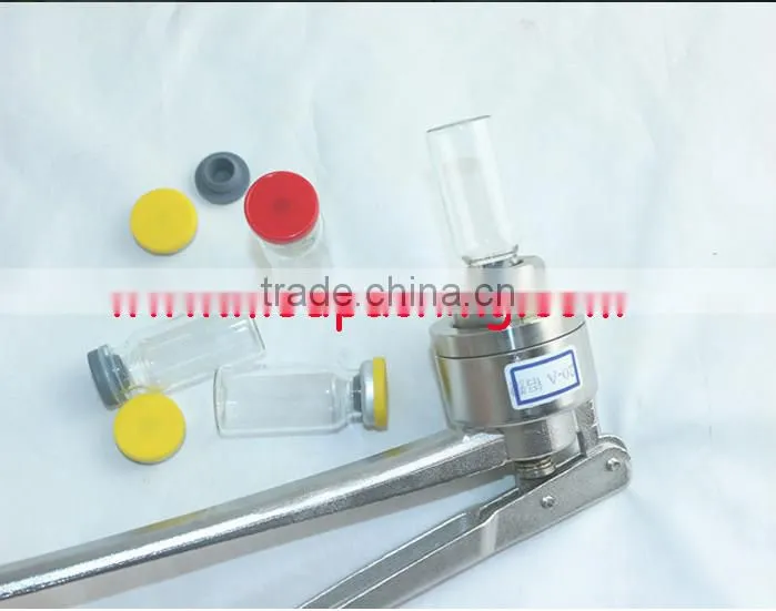 Manual crimping crimper Machine capping tool for flip off cap and tear off cap
