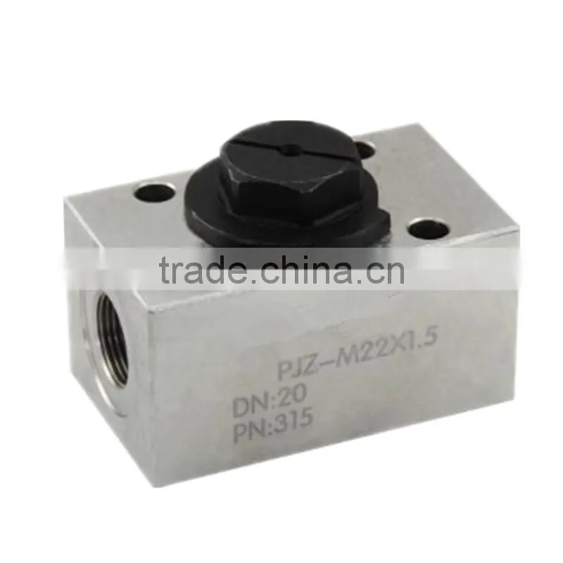 PJZ Excavator dedicated shut-off valve