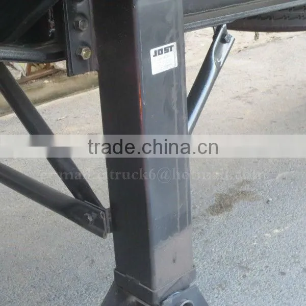3 axles 40 Foot Container Transport Trailer 60 Ton