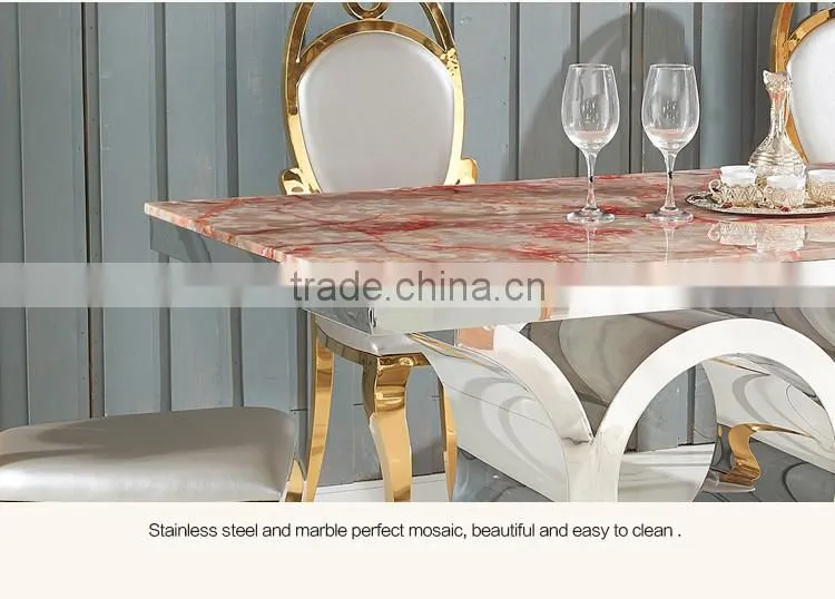 Dining Room Furniture Modern Marble Dining Table TH395