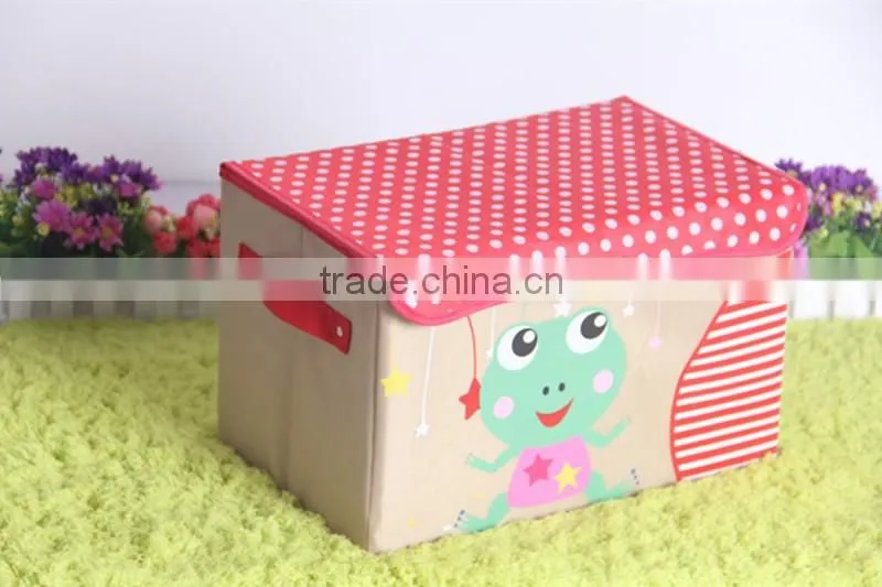 N489 Household Non Woven Box Foldable Storage Box Storage Organizer