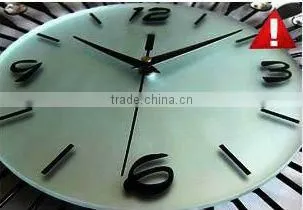 DIY metal wall clock with diamond MX050