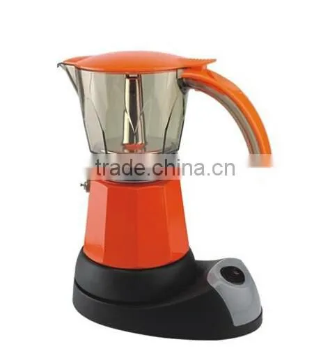 various styles espresso coffee maker moka pot