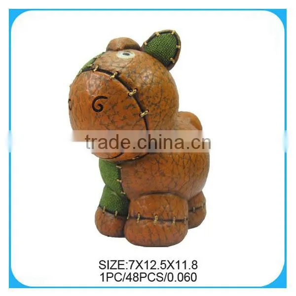 resin promotional money box