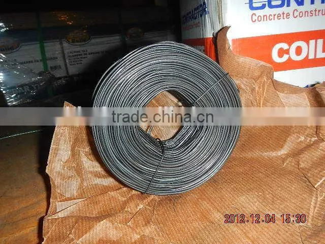 16ga 3.5lbs coil rebar tie wire,black annealed tie wire