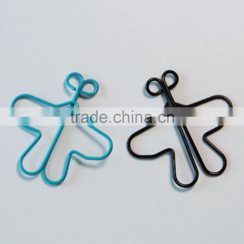 Decorative customer shaped different types of paper clips