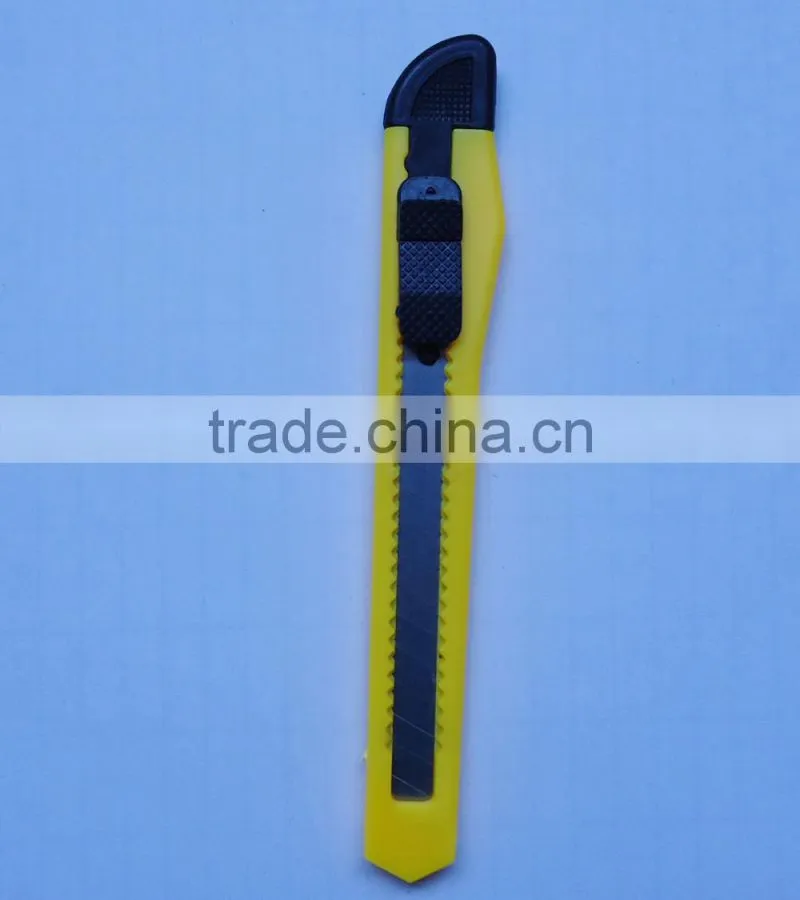 Promotional Mini size 9mm blade Utility knife Cutter with plastic grip