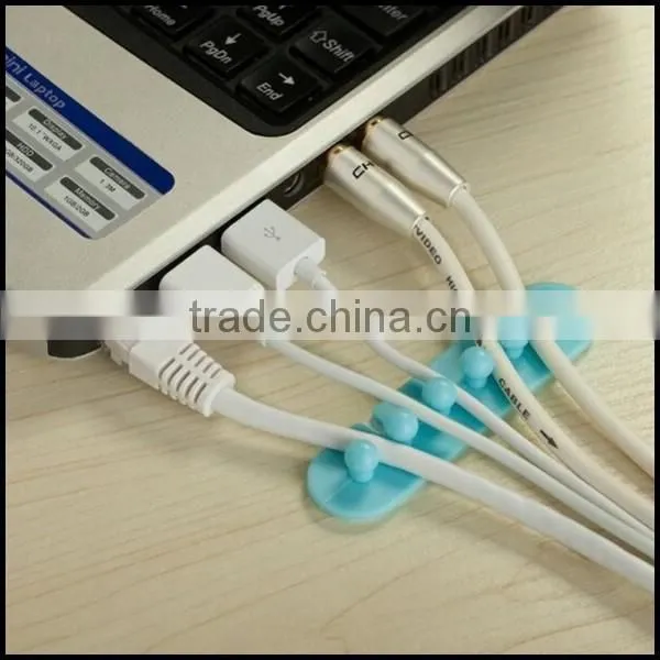 Wire Cord plastic Cable Tidy Holder Drop Clip Organizer Line Fixer Winder,custom plastic cable holder clips manfuacturer