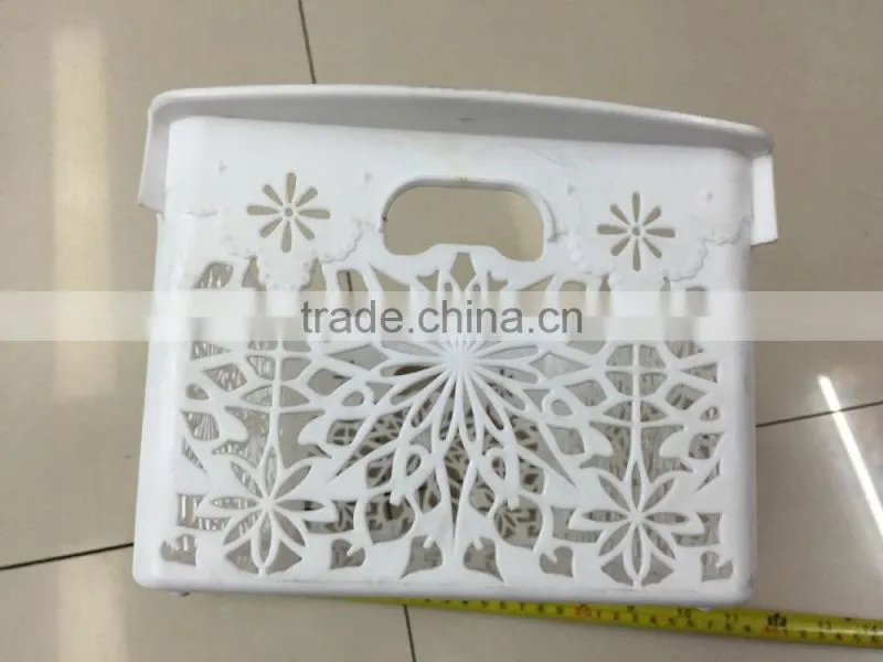 2015 new Plastic Storage Basket / Receive Basket/Plastic receive basket