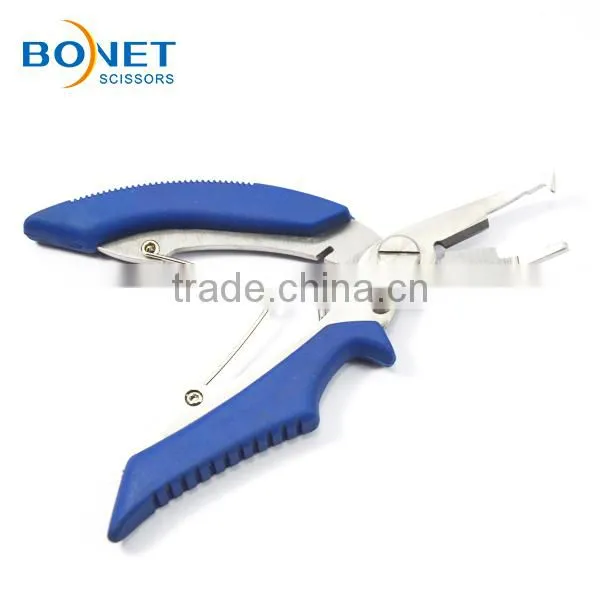S91010A/B/C CE qualified 5-1/4" Professional colorful fishing curved plier set
