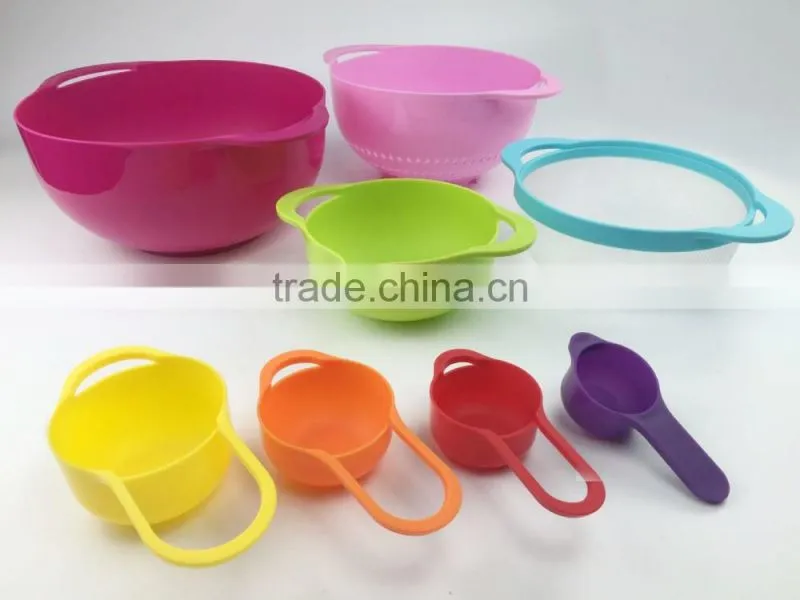 8pcs mixing bowl set