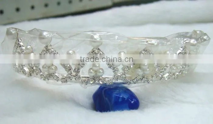 fashion rhinestone metal bridal hair tiaras for women