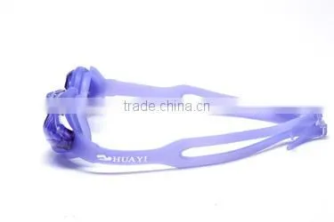 Customized junior swimming goggles with protect case silicone swim eyewear