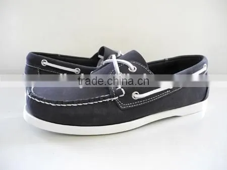 Handsewn Blucher Moccasin Construction Boat Shoes