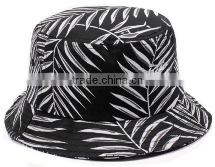 Red custom blank colorful school bucket hat
