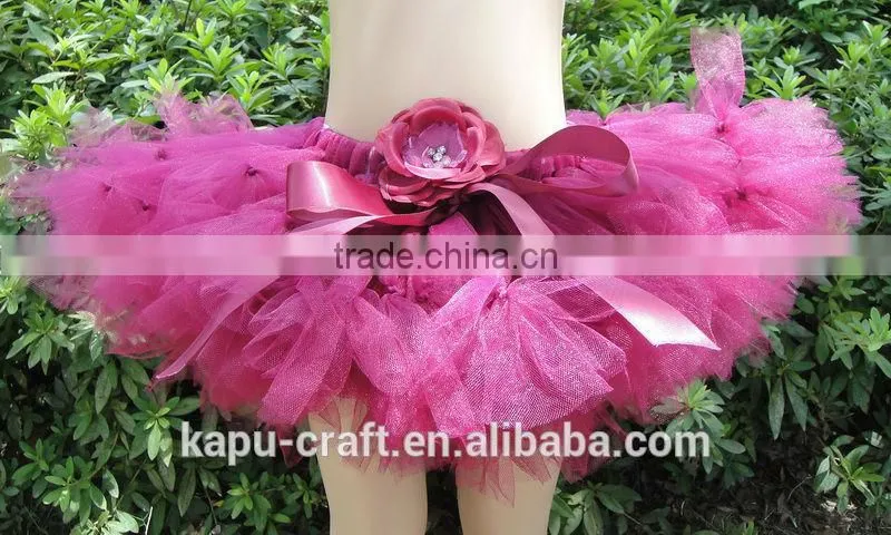 Cute design children tulle skirt in stock