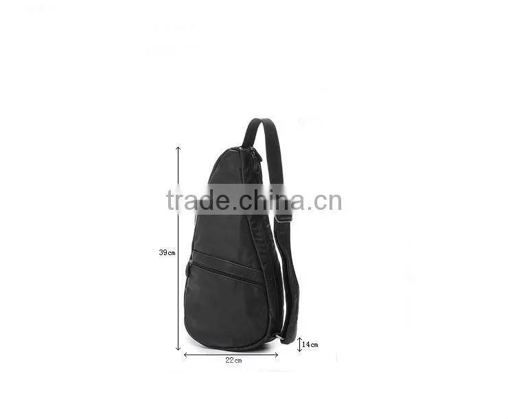 fashion leather aslant or messenger satchel bag