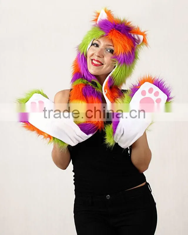 Faux Fur Winter Headwear Adult Contemporary Hat Manufacture