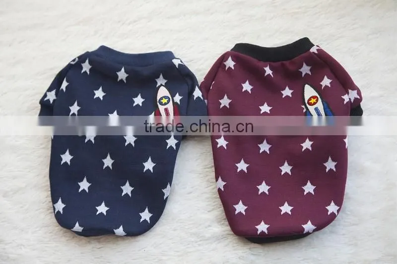 High Quality Knitted Pattern Design Pet Dog Cloth For Dog Puppy T-shirt