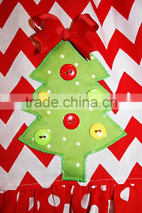 Wholesale Children cotton clothing bright red chevron clothes tank top plus size tube top