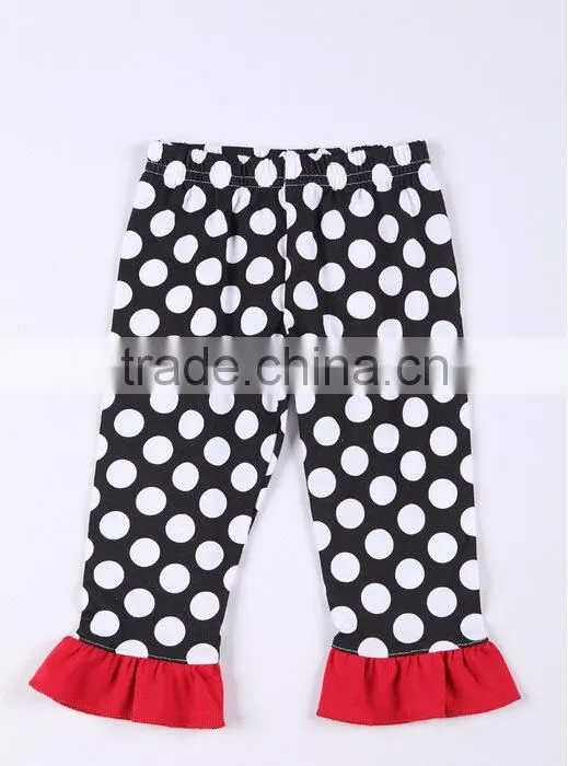2015 Factory Direct Wholesale Kid Christmas Children's Boutique Ruffle Kid Clothes