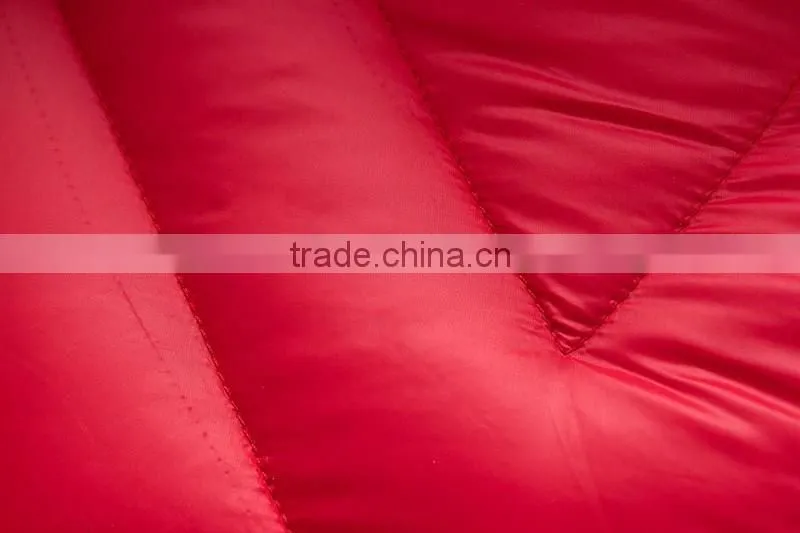custom high quality womens winter lightweight and warm goose down feather filled padded jackets