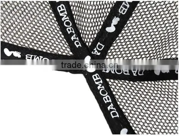 Wholesale custom mesh snapback hats curved bill trucker hat snapback cap