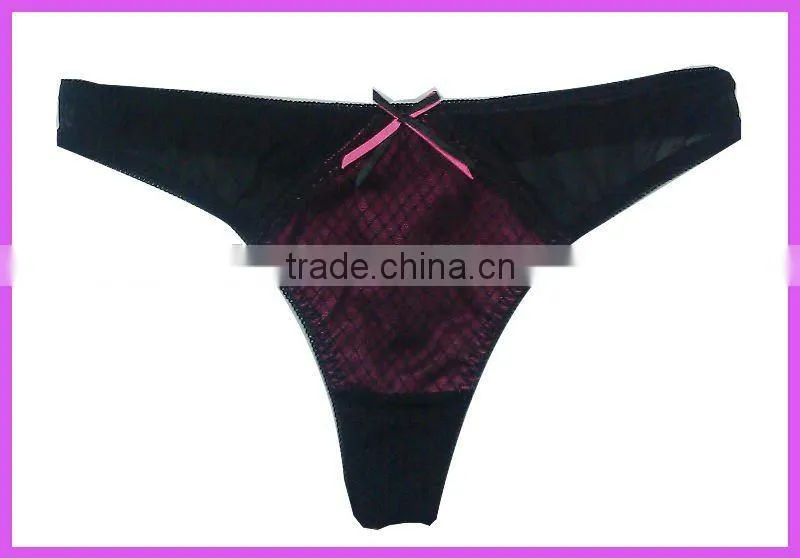 Ladies sexy transparent lace panty ladies panties 0373#