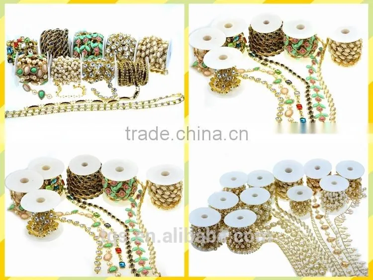 Rhinestone Cup Chain