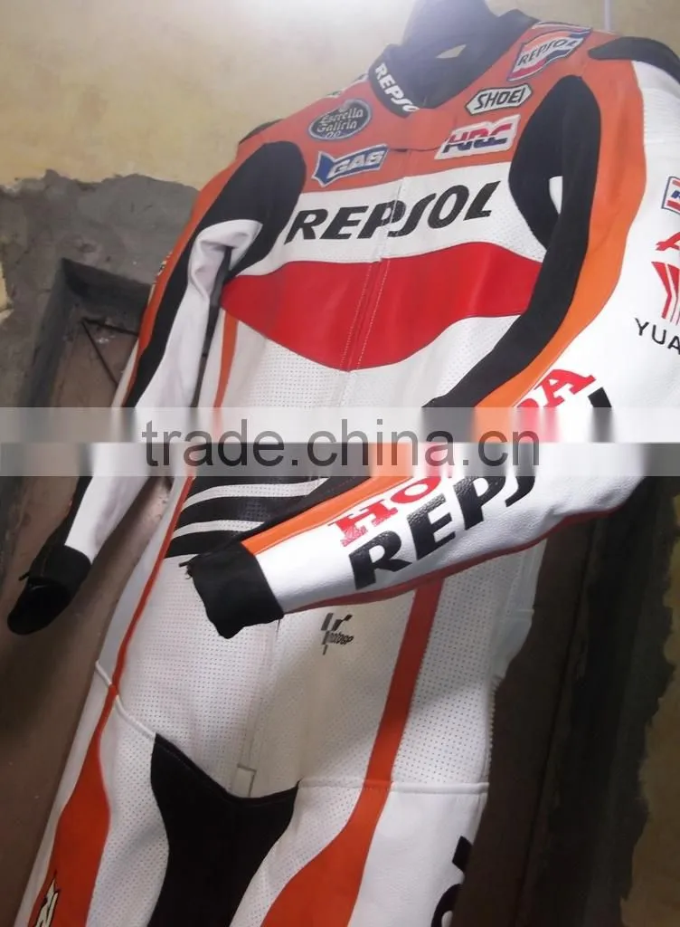 Motorcycle Leather Suits made cow hide leather