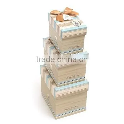Supplier Alibaba 2014 New Design Handmade Recycle Cardboard Jewelry Gift Box,Sailing Anchor Paper Gift Box Wholesale