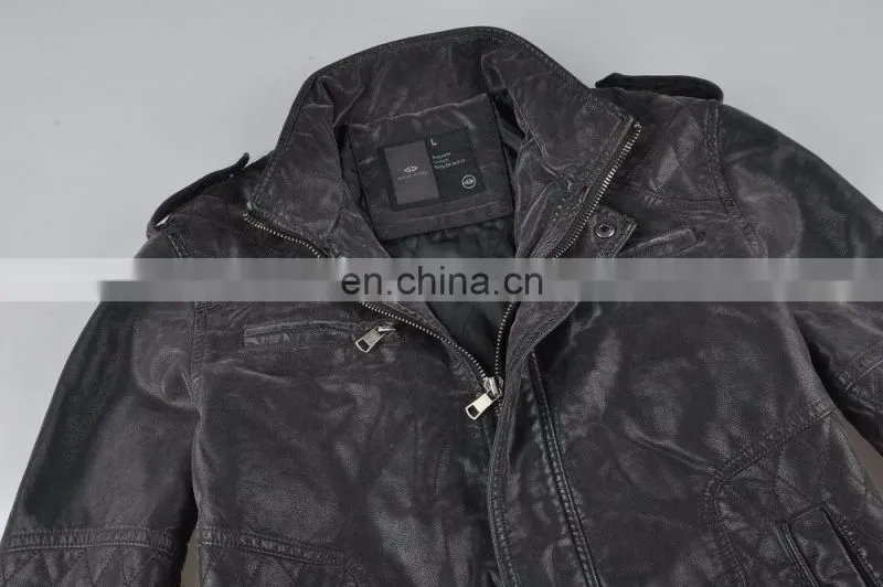Classic Wearable Handsome Mens Pakistan Leather Jacket