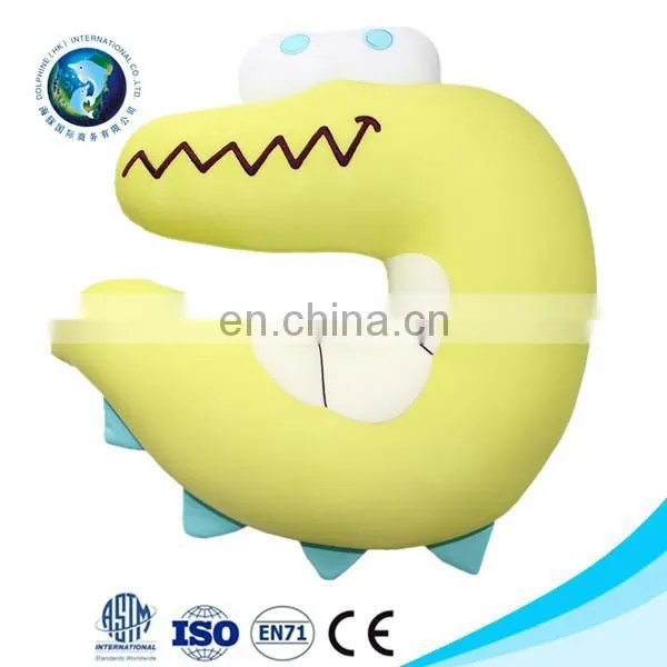 2016 Wholesale Custom u shape Animal Memory FoamTravel Neck Pillow