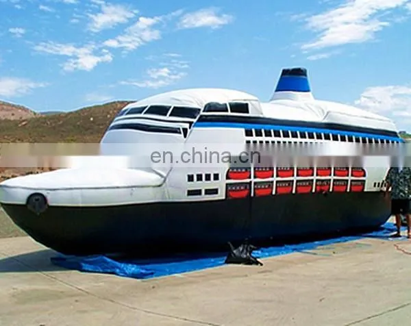 Custom giant inflatable ship for advertising