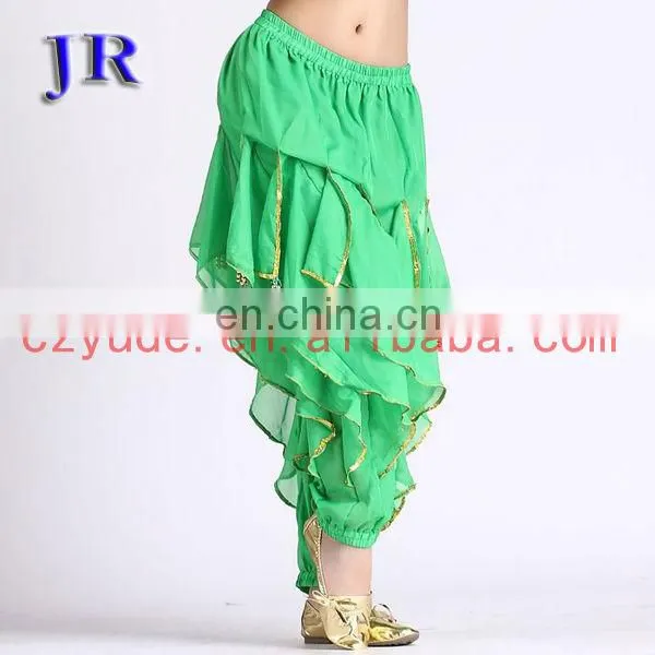 Chiffon coins arabic belly dance harem pant K-4002#
