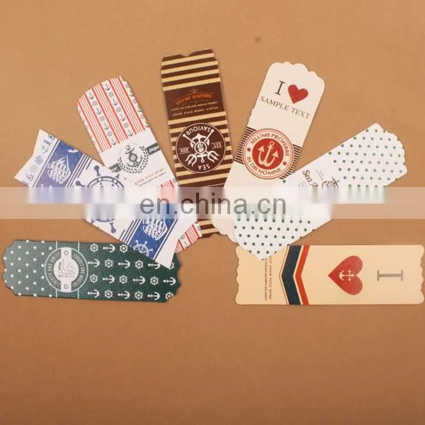 Lucky clover copperplate bookmark